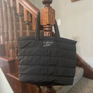 Reebok Black Tote Bag